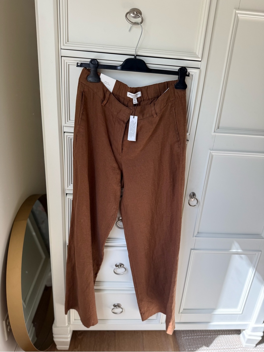 Banana Republic Brown Wide-Leg Women’s Trousers